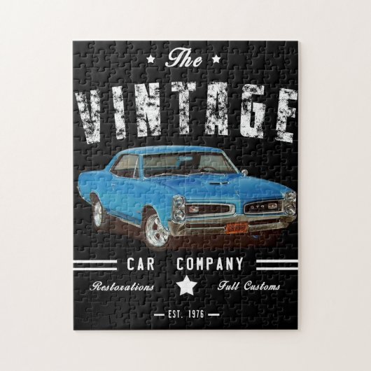 Vintage Car Company GTO Legpuzzel (Verticaal)