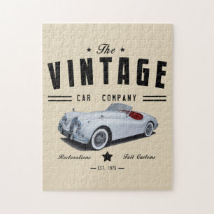 Vintage Car Company Jaguar Legpuzzel