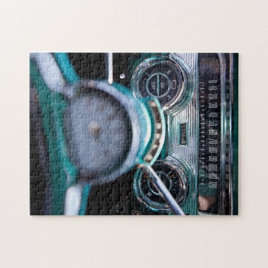 Vintage Car Dash Legpuzzel (Horizontaal)