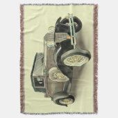 Vintage Car Deken (Voorkant Verticaal)