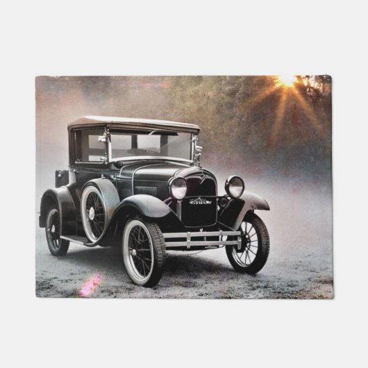 Vintage Car Deurmat (Voorkant)