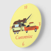 Vintage Car en Camper Thunder_Cove Grote Klok (Hoek)