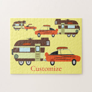 Vintage Car en Camper Thunder_Cove Legpuzzel