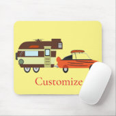 Vintage Car en Camper Thunder_Cove Muismat (Met muis)