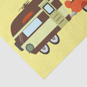 Vintage Car en Camper Thunder_Cove Tissuepapier (Detail)