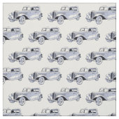 Vintage Car Fabric Stof (Swatch)