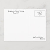 Vintage Car Ferry, Straat van Mackinaw, Michigan Briefkaart (Achterkant)