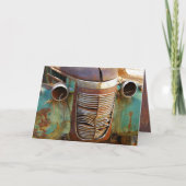 Vintage Car Grille Kaart (Voorkant)