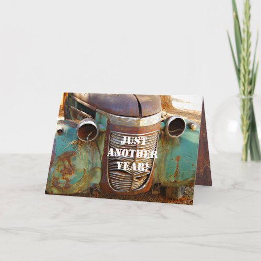 Vintage Car Grille Kaart (Voorkant)
