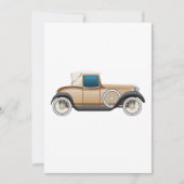 Vintage Car Kaart (Voorkant)