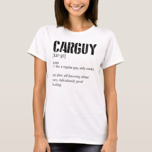 Vintage Car-kerels Definitie Ridiculous Witty Gags T-shirt