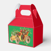 Vintage Car Kerstmis Mistletoe Thunder_Cove Bedankdoosjes (Achterkant)