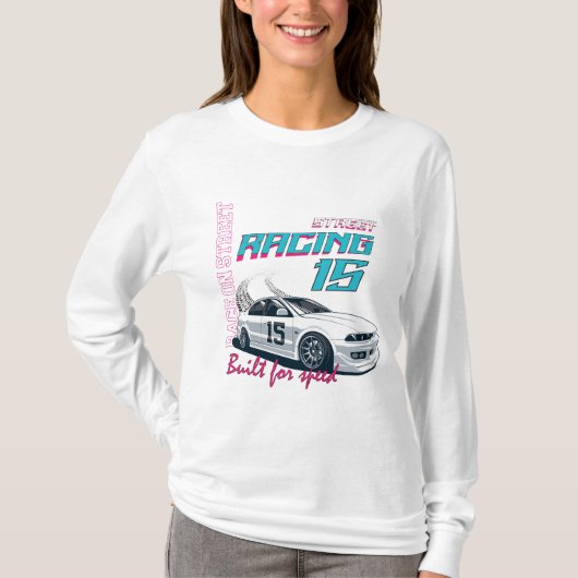 Vintage Car Lover T-shirt (Voorkant)