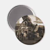 Vintage Car Magneet (Voorkant / Achterkant)