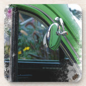 Vintage Car Mirror Onderzetter (Voorkant)