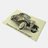Vintage Car - Naam toevoegen - Doormat Deurmat (Schuin)