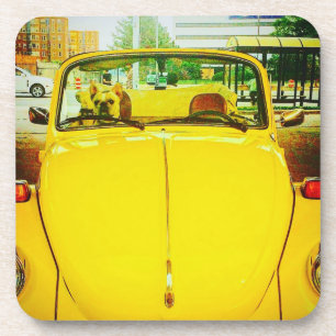 Vintage Car Onderzetters (set van 6)