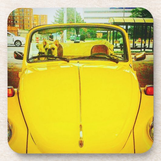 Vintage Car Onderzetters (set van 6) (Voorkant)