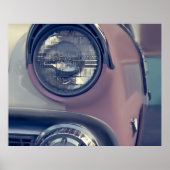 Vintage Car Poster (Voorkant)