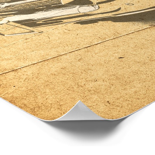 Vintage Car Poster (Hoek)