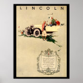 Vintage Car. Poster 1920 (Voorkant)