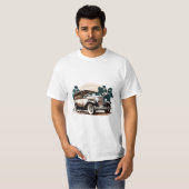 Vintage Car - Retro Auto Elegance T-shirt (Voorkant volledig)