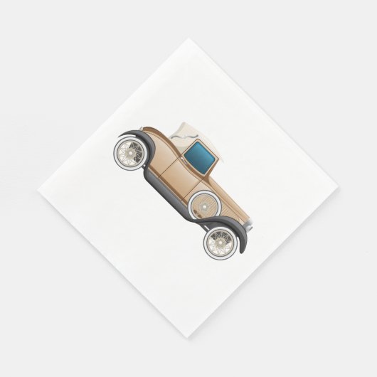 Vintage Car Servet (Hoek)