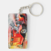 Vintage Car Sleutelhanger (achterkant)