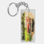 Vintage Car Sleutelhanger (Voorkant Links)