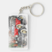 Vintage Car Sleutelhanger (achterkant)