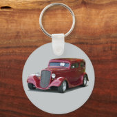 Vintage Car Sleutelhanger (Voorkant)