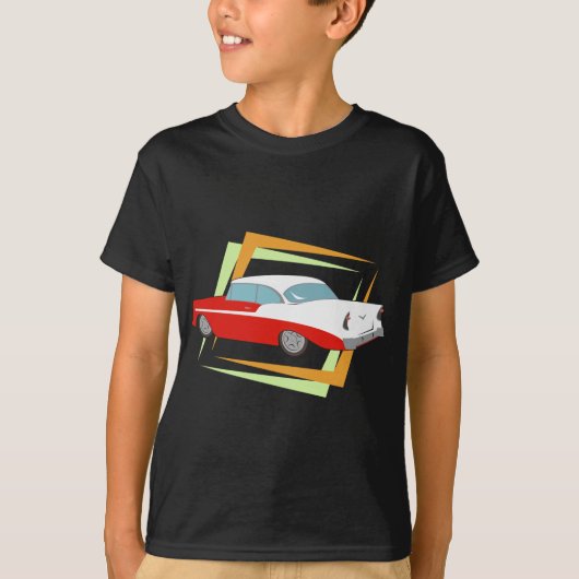 Vintage Car T-shirt (Voorkant)
