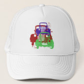 Vintage Car Trucker Pet (Voorkant)