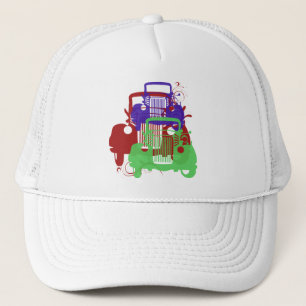 Vintage Car Trucker Pet