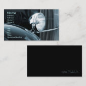 Vintage Car Visitekaartje (Voorkant / Achterkant)