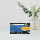 Vintage Car Visitekaartje (Staand voorkant)