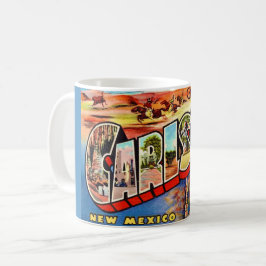 Vintage Carlsbad NM mok