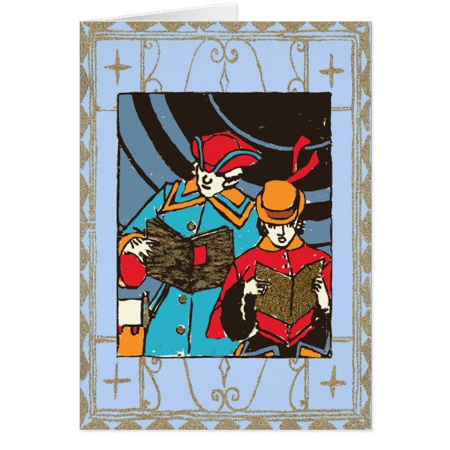 Vintage Caroling Duo (Voorkant)