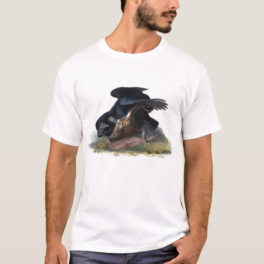 Vintage Carrion Crow T Shirt (Voorkant)