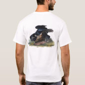 Vintage Carrion Crow T Shirt (Achterkant)