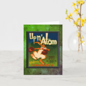 Vintage & Carrots Note Kaart (Gele Bloem)