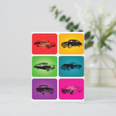 Vintage Cars 2 Briefkaart (Staand voorkant)