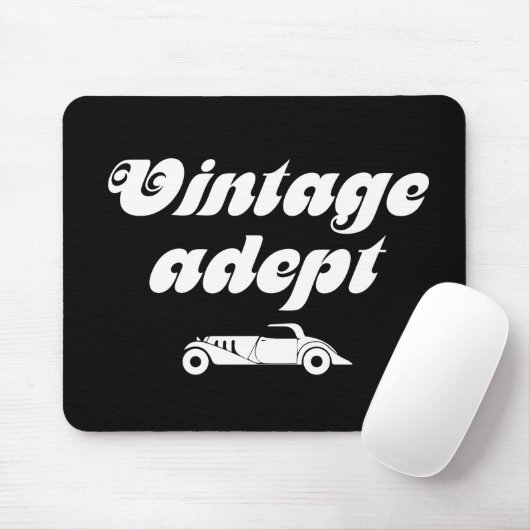Vintage cars adept muismat (Met muis)