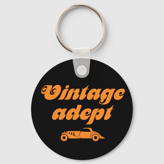Vintage cars adept sleutelhanger (Voorkant)