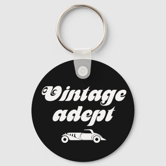 Vintage cars adept sleutelhanger (Voorkant)