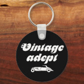 Vintage cars adept sleutelhanger (Voorkant)