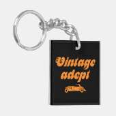 Vintage cars adept sleutelhanger (Voorkant Links)