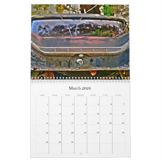 Vintage Cars Agenda Kalender (Mar 2026)