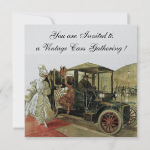 VINTAGE CARS, AUTO RESTORATION 2, Red Yellow Silve Kaart