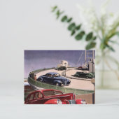 Vintage Cars Briefkaart (Staand voorkant)